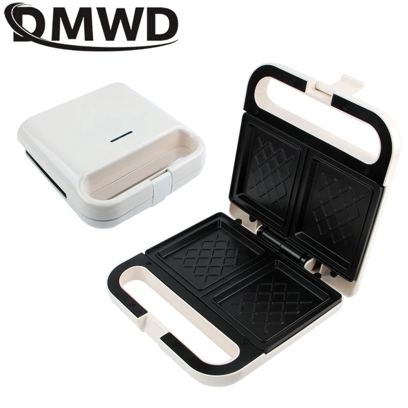 Electric Panini Sandwich Machine Multifunction Baking Pan Light Food Breakfast Maker Waffle Bread Toaster Omelette Steak Grill