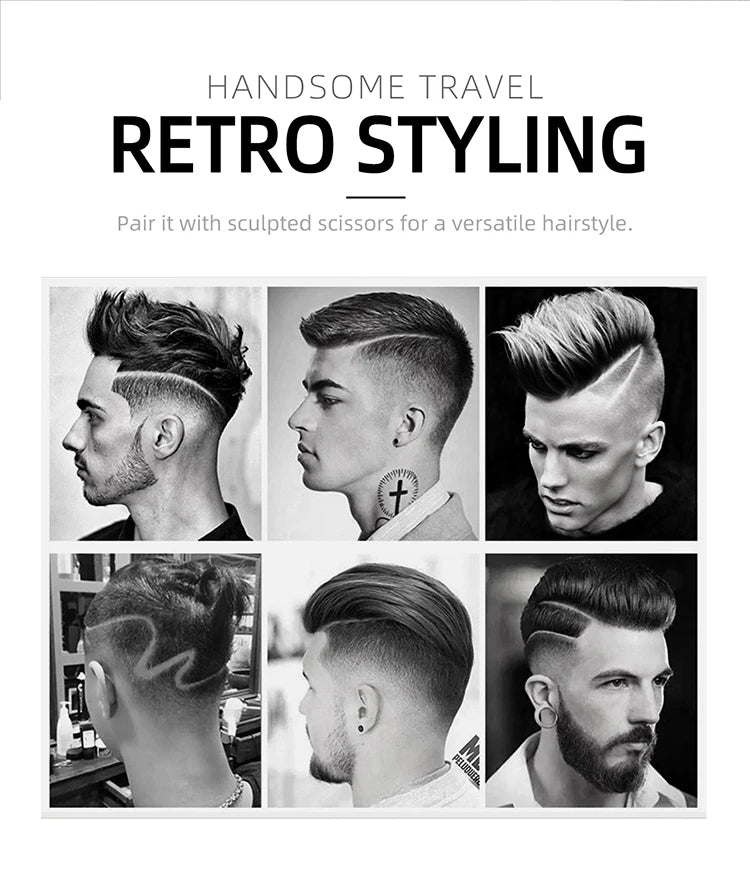 KIKIDO 2 IN 1 Hair Clipper Professional Hair Cutting Machine Rechargeable Barber Hair Trimmer Cordless Haircut Clipper for Men
