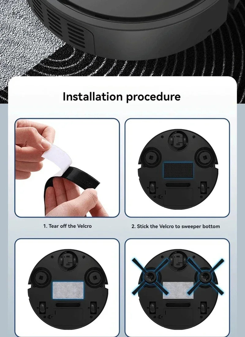 Model Sweeping Robot Automatic Home Mini Cleaning Machine USB Charging Smart Sweep Mop 5-In-1 Vacuum Cleaner New 2026