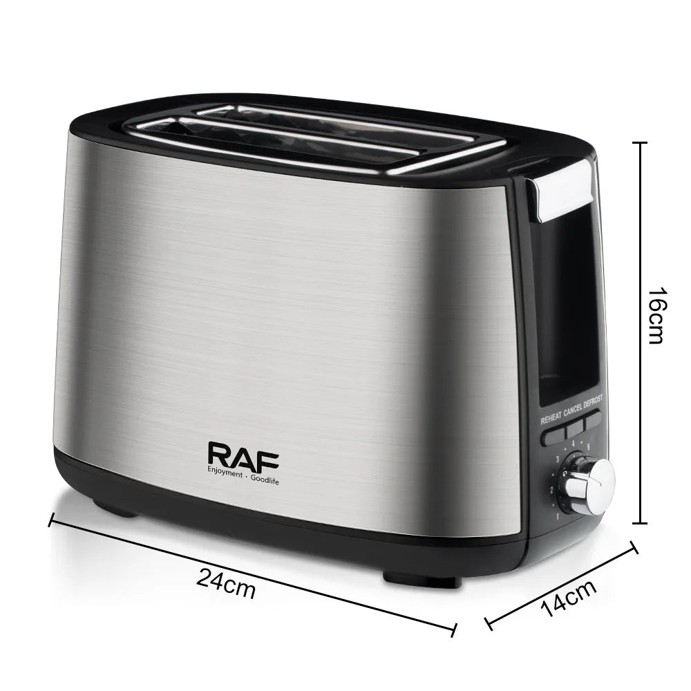 Electric Household breakfast Machine, Toaster, Two-slice bread machine, toaster multi-function Homeheld Appliance