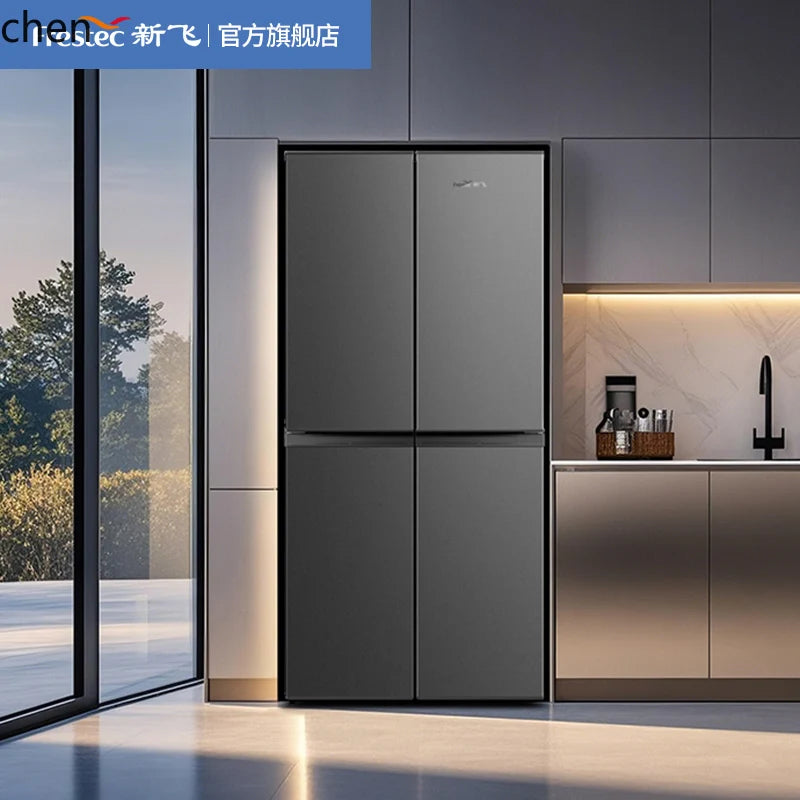 ZML three-door rental room dormitory air-cooled and frost-free ultra-thin double three-door multi-door four-door refrigerator