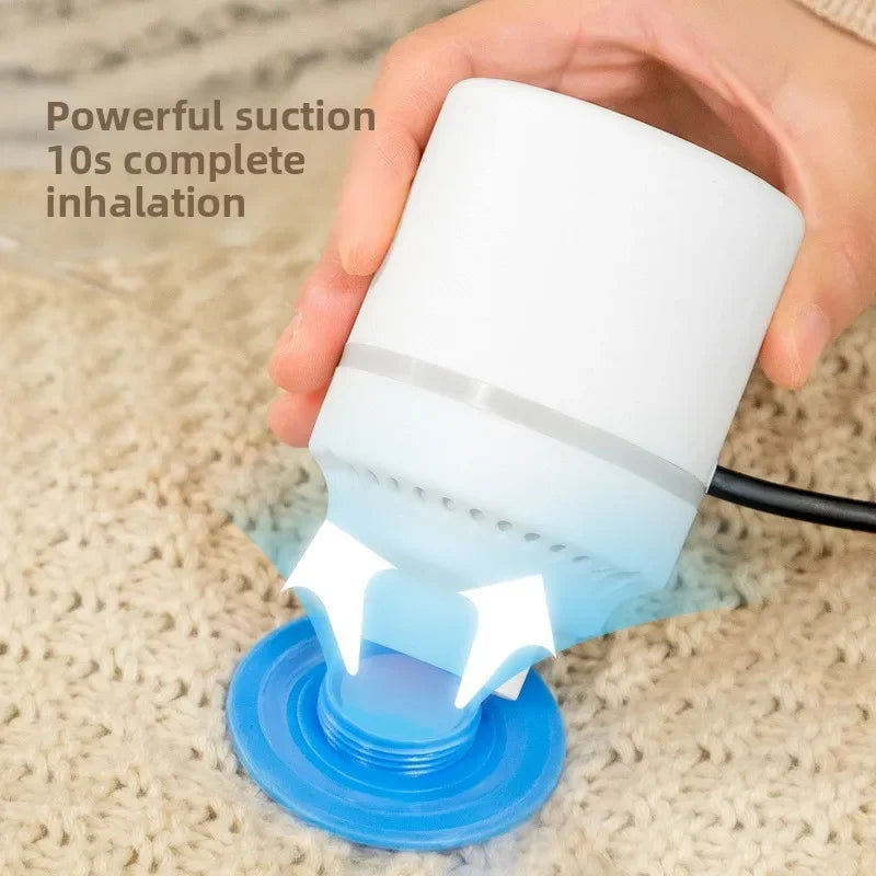 Electric Vacuum Bag Pump Space Saver Travel Storage Organizer for Clothes Folding Compressed Mini Sealer Machine with Pump