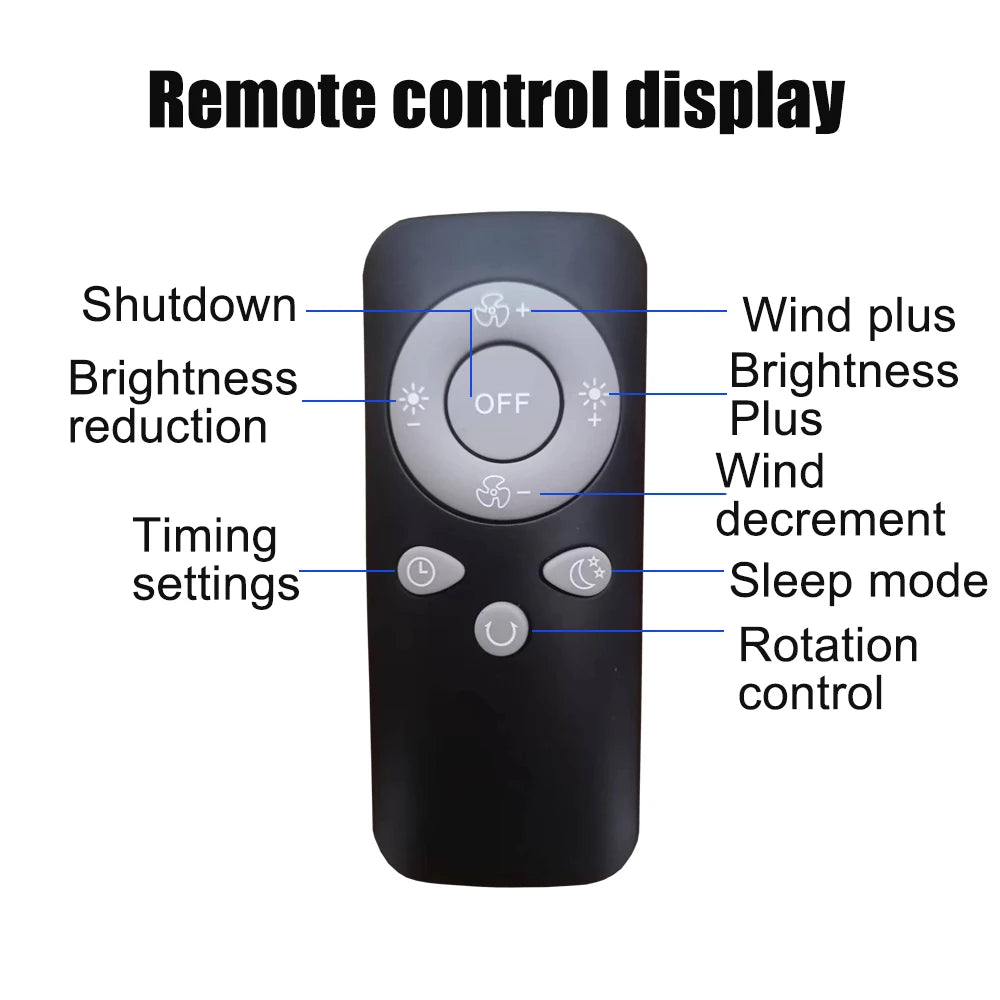 50000mAh Outdoor Camping Fan with Remote Contral 4Gears Wind Speed Up to 100 Hours Runtime Handle Portable Cooling Electric Fan