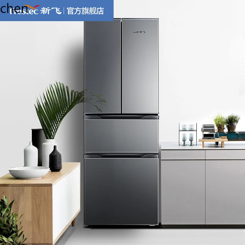 ZML three-door rental room dormitory air-cooled and frost-free ultra-thin double three-door multi-door four-door refrigerator