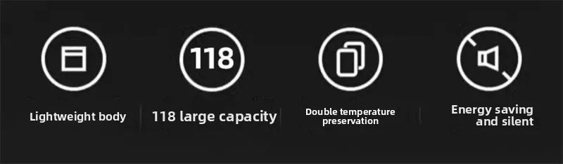 Energy Saving Refrigerator with Double Doors Small Refrigerator Home Dormitory Rental Room Freezer Refrigeration Mini Bar Fridge