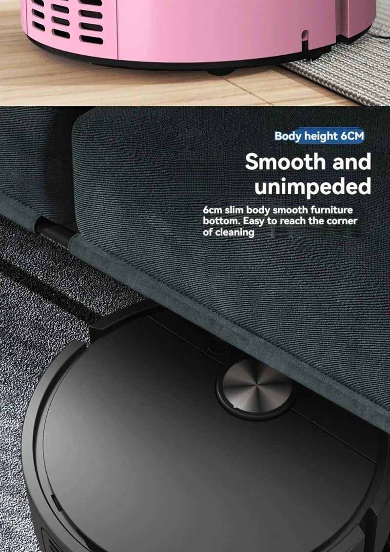 Model Sweeping Robot Automatic Home Mini Cleaning Machine USB Charging Smart Sweep Mop 5-In-1 Vacuum Cleaner New 2026