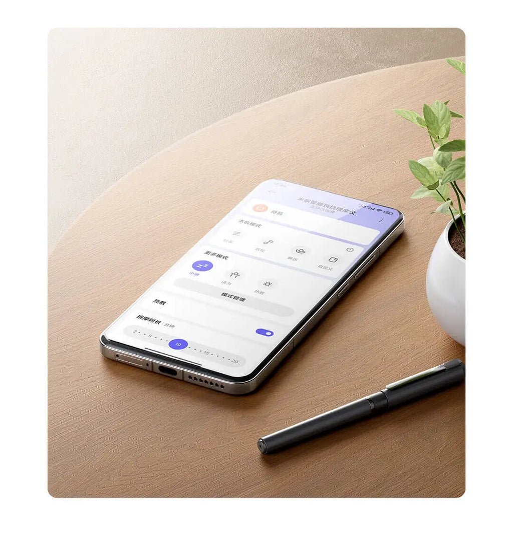 Updated Xiaomi Mijia Smart Neck Pillow Massager Brushless Motor Shoulder Neck Integrated Massage Hot Compress for Mi Home APP