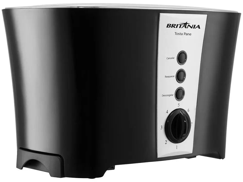 Toaster Britannia Black 2 Slice 7 Levels-220V