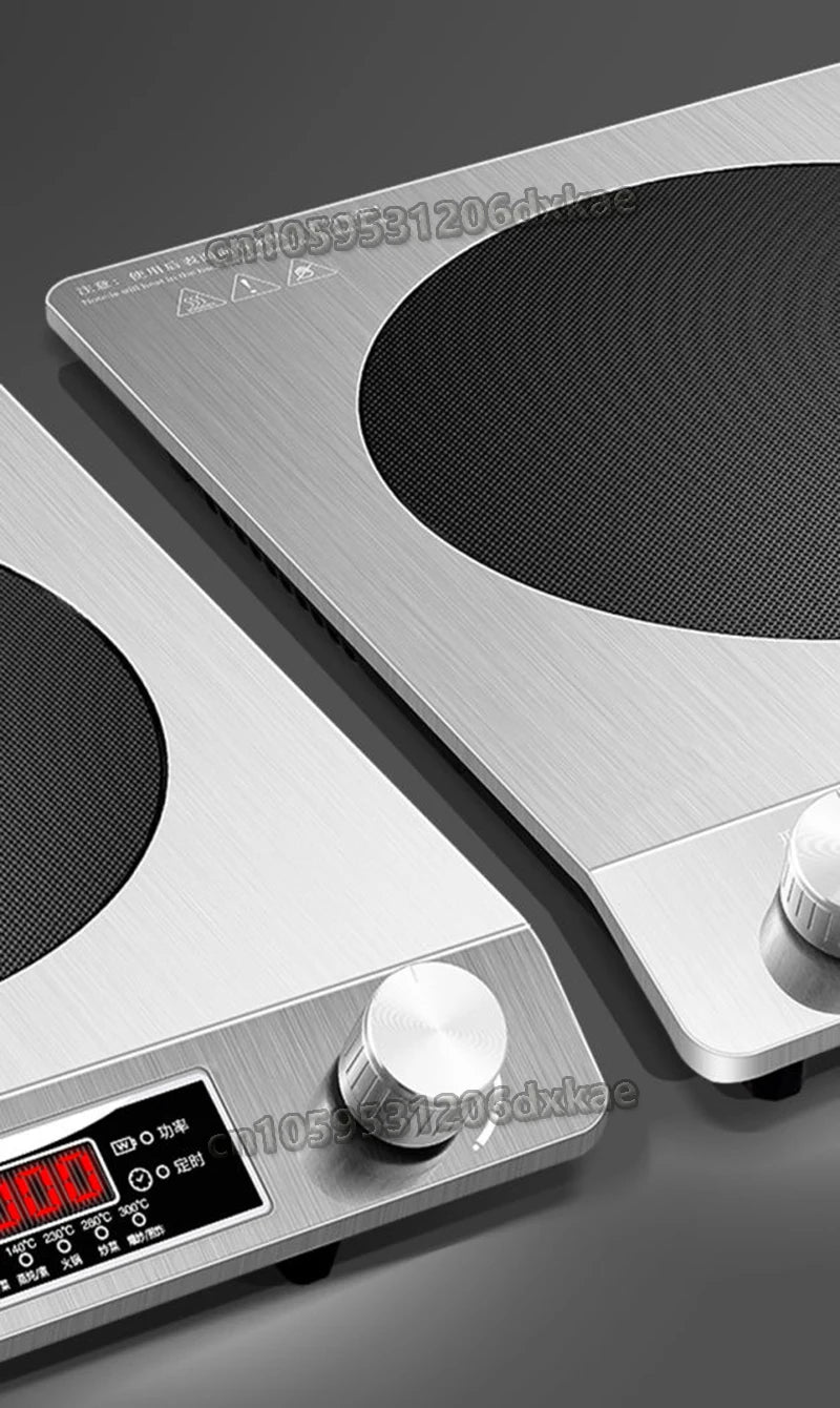 5000W High-power Commercial Desktop Induction Cooker Portable Induction Cooker Household Kitchen Canteen Milk Tea Shop