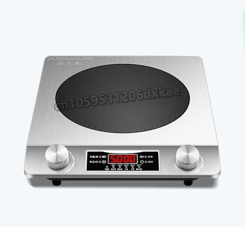 5000W High-power Commercial Desktop Induction Cooker Portable Induction Cooker Household Kitchen Canteen Milk Tea Shop