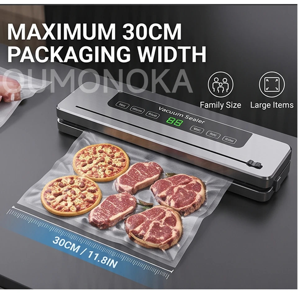 Multi-Mode Food Vacuum Sealer for Vacuumor for Products  Cuisine Packaging Plastic Bag Sealant Kitchen Sealing Machine