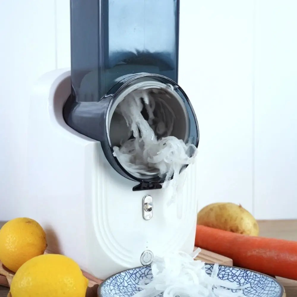 Effort-saving Electric Vegetable Cutter Efficient Detachable Automatic Vegetable Shredder Long Battery Life Vegetable Processor