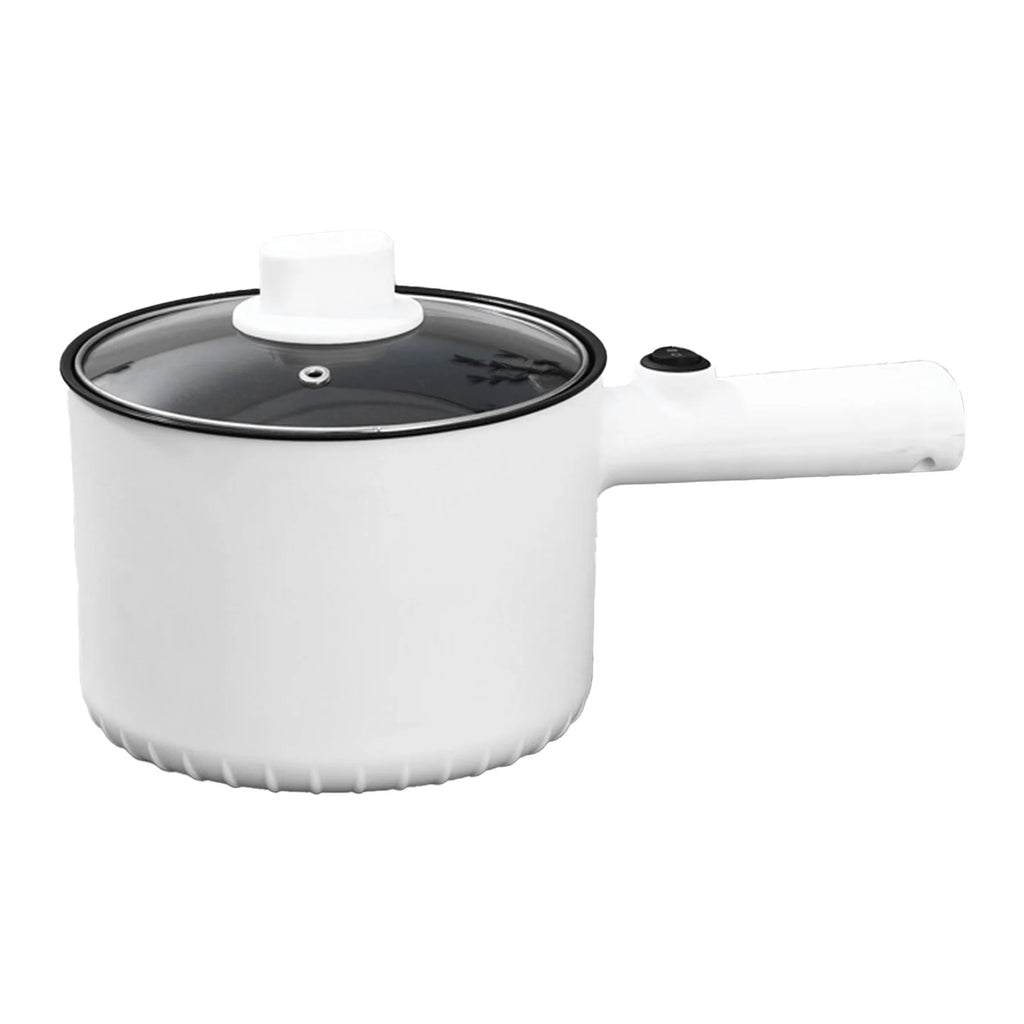 1.5L Electric Cooking Pot Non Stick 2 Gear Temperatures Multifunctional Mini Electric Hot Pot for Dorm Kitchen