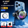 Phone Cooler Fan Gaming Portable Phone Cooling Fan for Mobile Phone Cooler Magnetic Cell Phone Cooler for Phone Cooler Gaming