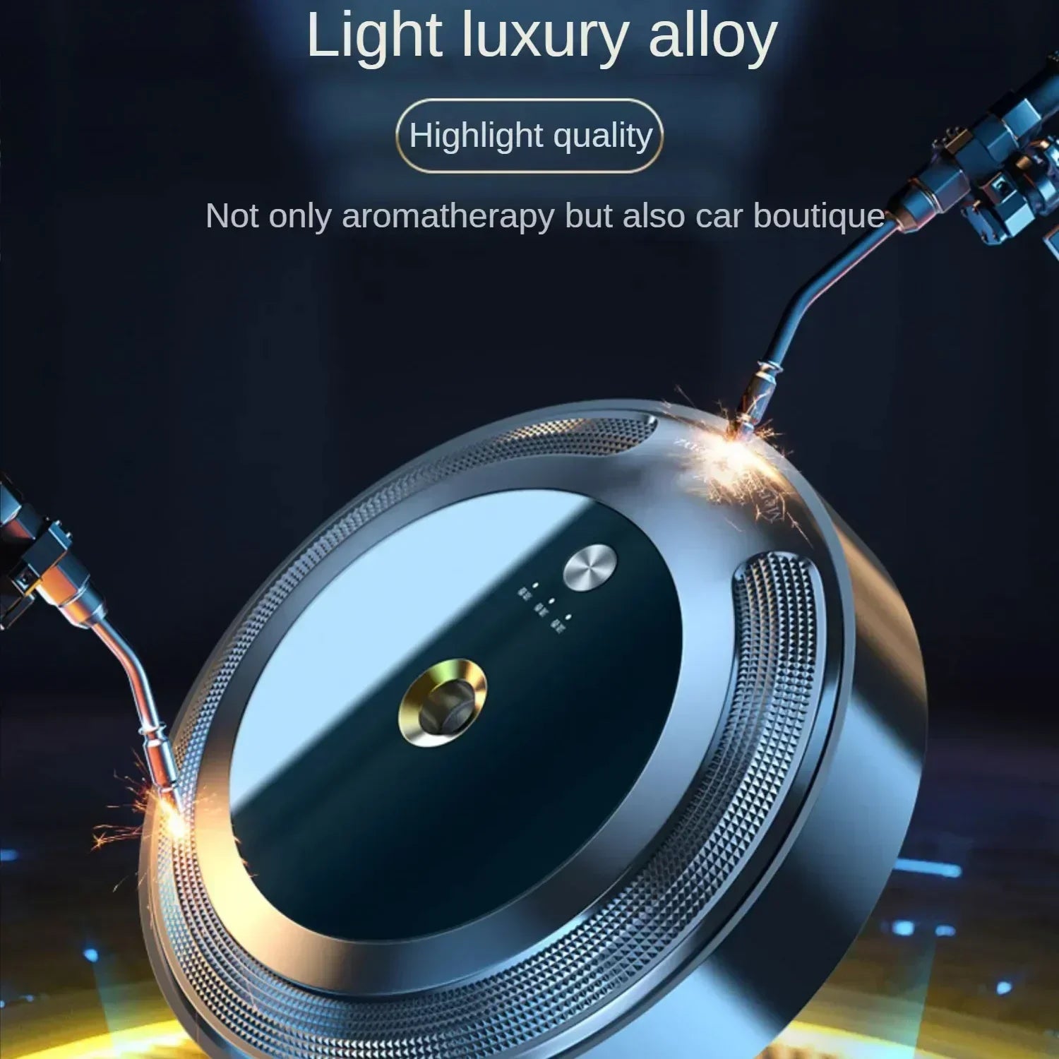 Car Air Freshener Air Purifier Smart Aroma Diffuser for Vehicle Essential Oils Diffuser Office Room Car Smell Distributor