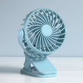 Portable Mini 360°Flip USB Rechargeable Table Fan Clip-on Type Desk Fan Hanging Clip Fan Night Light Air Cooler Outdoor