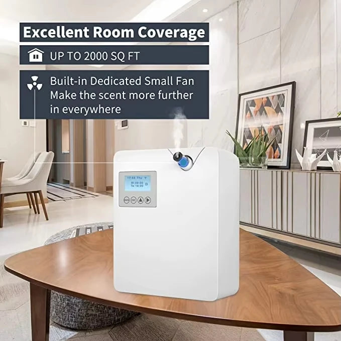 Waterless Aroma Diffuser 300ml WIFI Control Essential Oil Diffuser Timer Function Aromatic Fragrance Device For Home Hotel