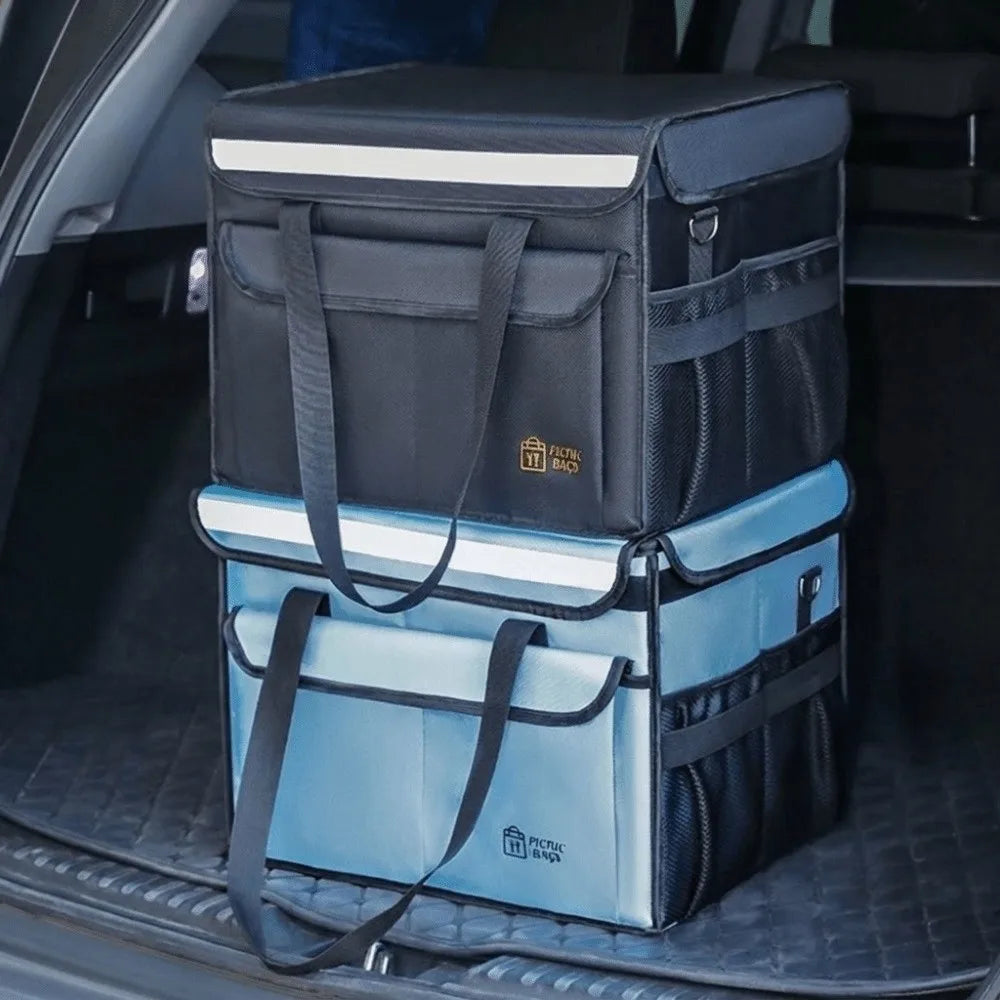Portable Large Capacity Thermal Insulation Bag Thicken Fruit Container Food Delivery Bag Cooler Storage Bag Outdoor Camping