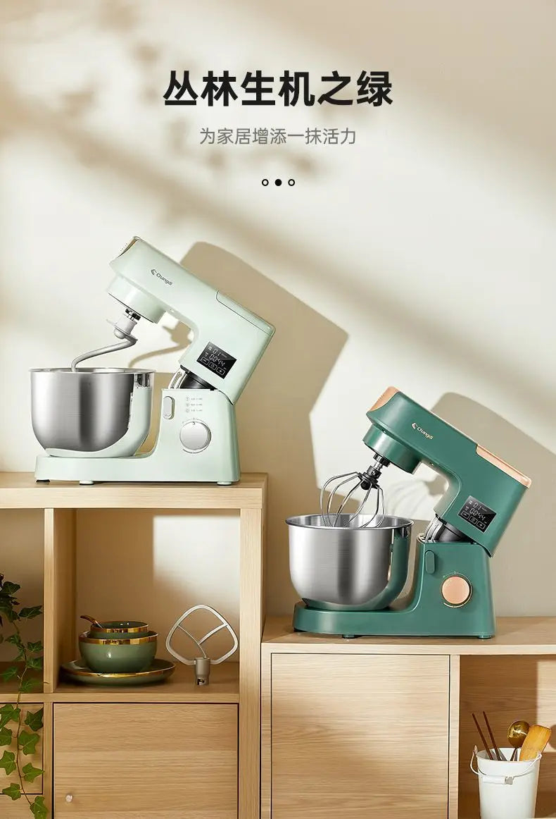 Home Stand Mixer: Multi-Function Fully Automatic Small Dough Kneader, Mixer with Fermentation