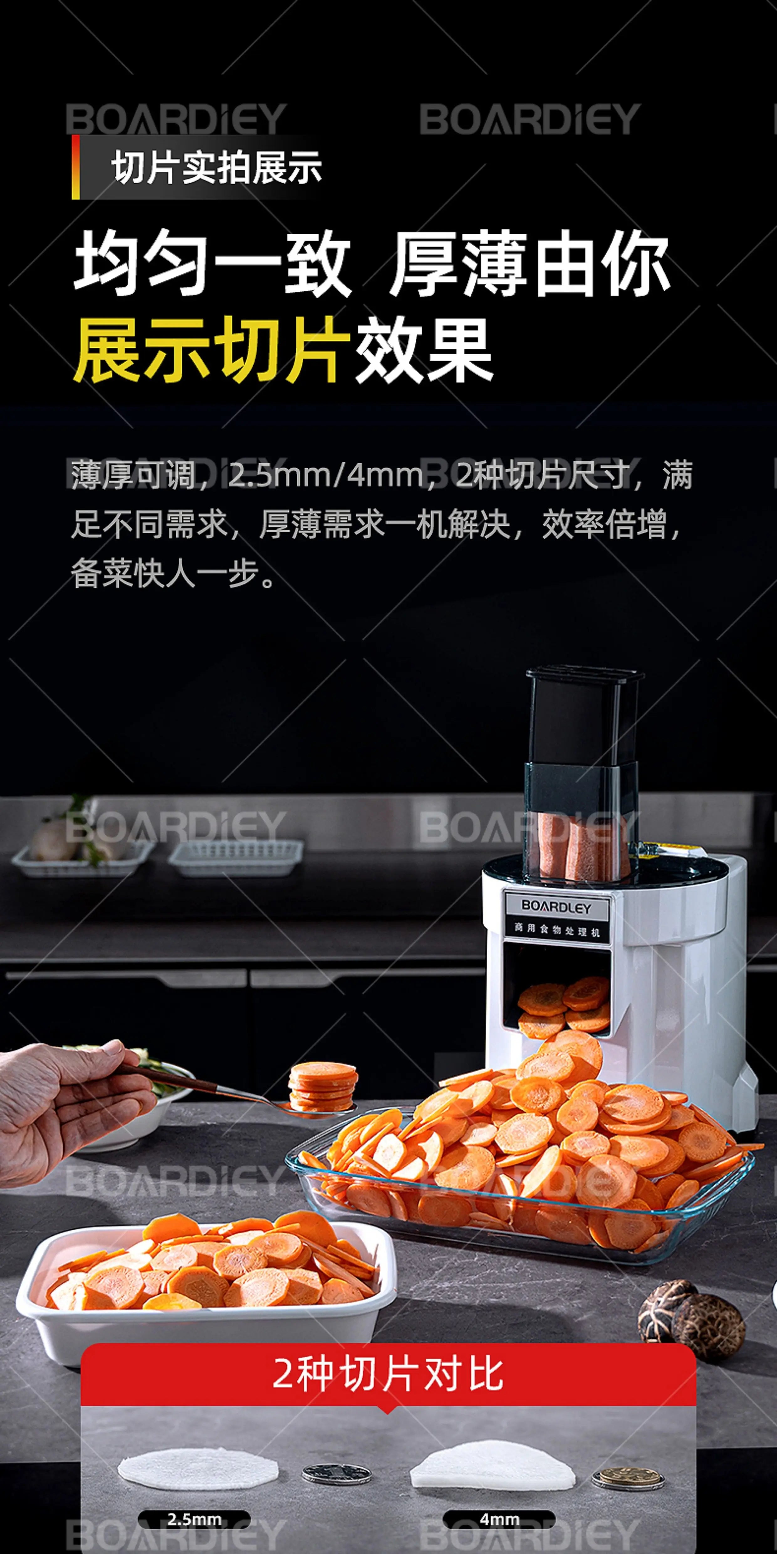 Automatic Vegetable Cutter Multi-Functional Electric Slicer Dicer Shredder for Potato Radish Home Commercial Small
