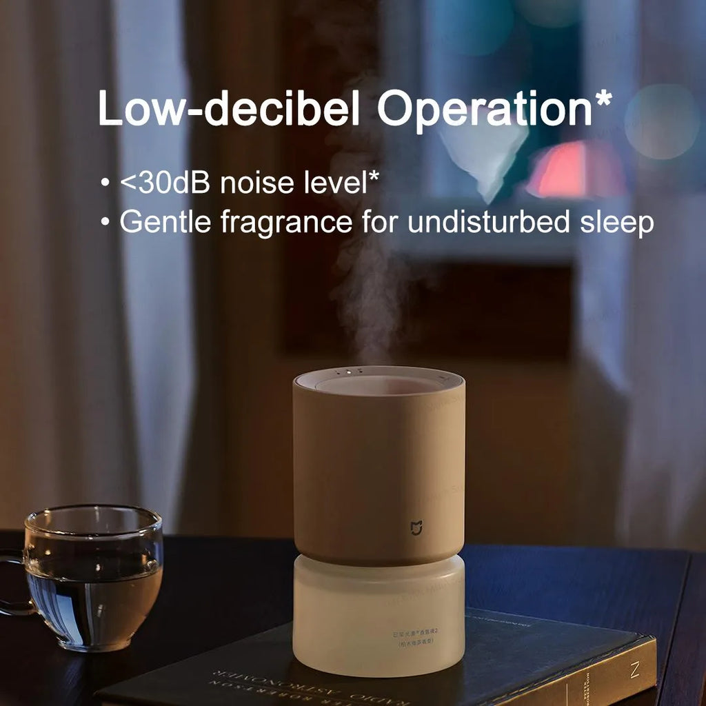 MIJIA Smart Scent Diffuser Set, Increases Intensity When a Person Is Detected, 3 Concentration Levels, 16 Million Colours