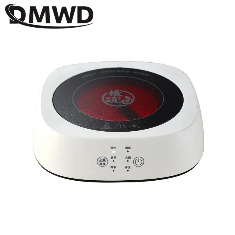 1200W Electric Stove Portable Ceramic Hob Heating Furnace Coffee Milk Brewer Hotplate Single-burner Induction cooktop Tea Warmer