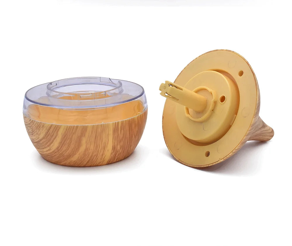 Portable Aroma Diffuser Ultrasonic Air Humidifier Essential Oil Mist Maker Cool Mist Air Purifier with 7 Color LED Night Light