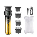 VGR Hair Trimmer Professional Trimmer 8000 RPM Hair Cutting Machine Electric Barber Clippers LED Cordless Clipper for Men V-990