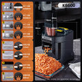 Automatic Vegetable Cutter Multi-Functional Electric Slicer Dicer Shredder for Potato Radish Home Commercial Small