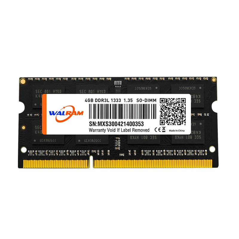 WALRAM Ram Memory DDR4 DDR3 4GB 8GB 16G laptop Memoria Ram 1600 1333 1866 MHz Ram DDR3L 2133 2400 2666MHz ddr4 Notebook Memory
