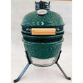 13Inch Ceramic Kamado Grills Outdoor and Indoor Kitchen Camping BBQ Grill