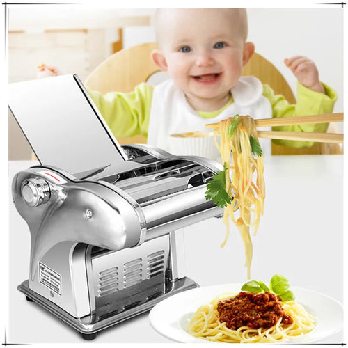 1 Blade Home Electric Automatic Small Multi-Functional Pasta Maker Family Special Stainless Steel Noodle Machine