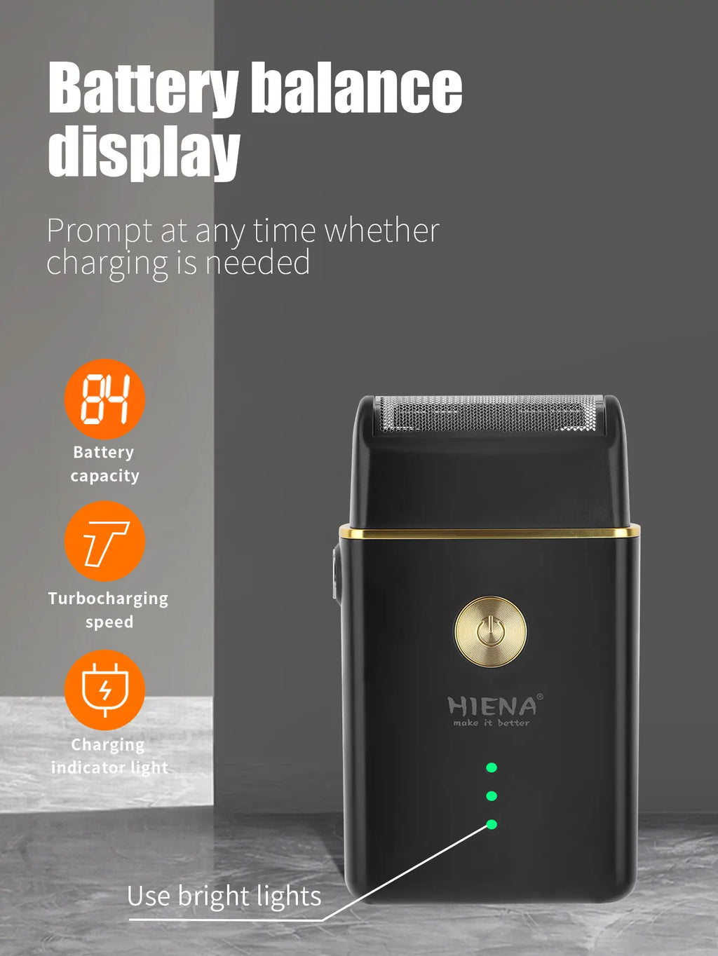 Hiena 212 Professional Hair Cutter Mans Hair Clipper Set Metal Electric Cordless Hair Trimmer for Barber LCD Display Hair Cutt