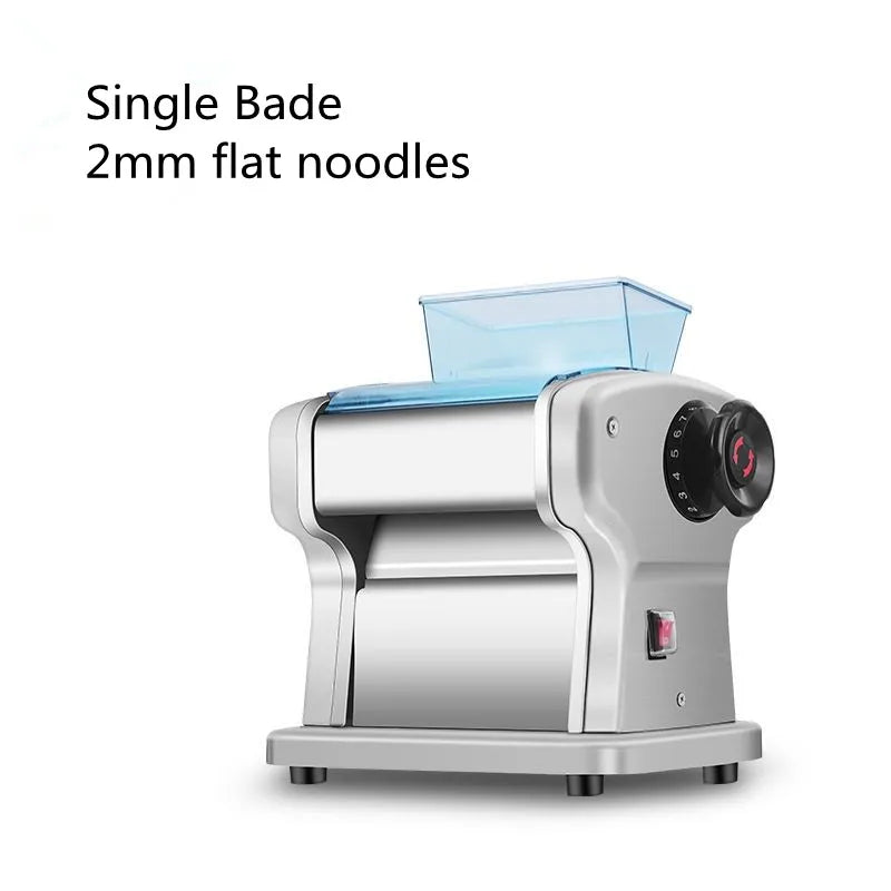 Household electric noodle machine Noodle machine Small automatic commercial stainless steel multi-function rolling machine