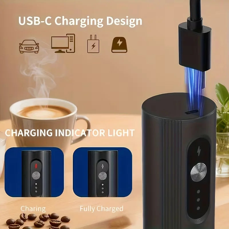 Wireless Electric Mini Milk Frother Coffee Whisk Portable Egg Beater Blender Kitchen Cooking Stirrer Cappuccino Coffee Maker