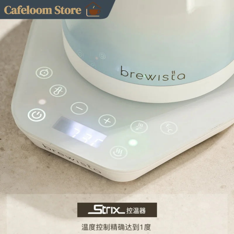 Brewista Pro Gradient Color Coffee Pot Stainless Steel Temperature Controlled 0.6l Thin Spout Gooseneck Pour Over Water Kettle