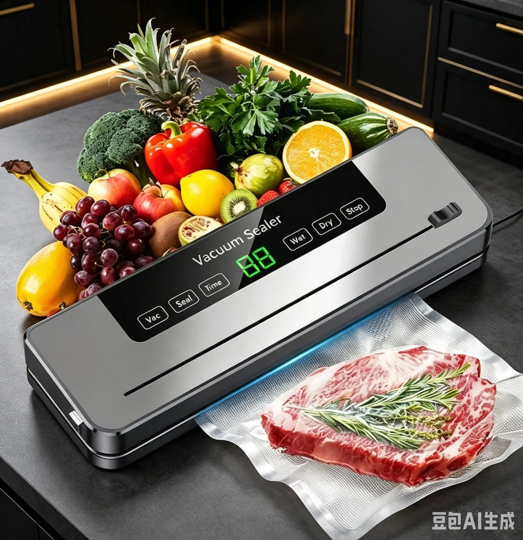 30CM Electric Vacuum Sealer Machine with Cutter Kitchen Food Saver Packaging Bags Commercial Vacuum Food Sealing Cocina