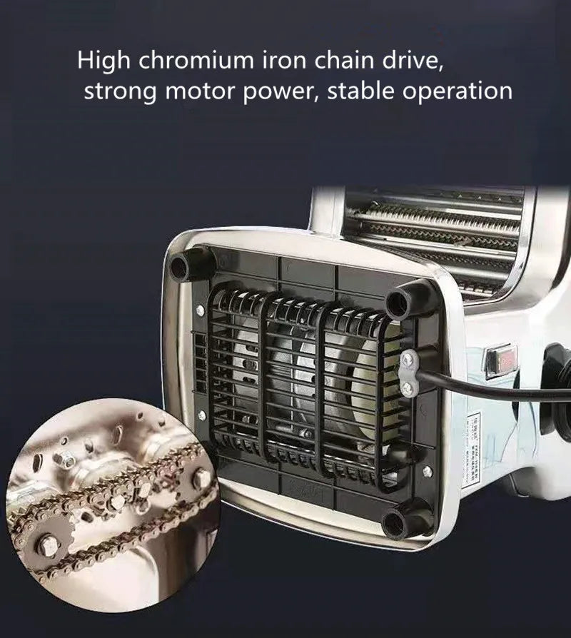 Stainless steel noodle machine Automatic electric Pasta machine small household Pasta Maker