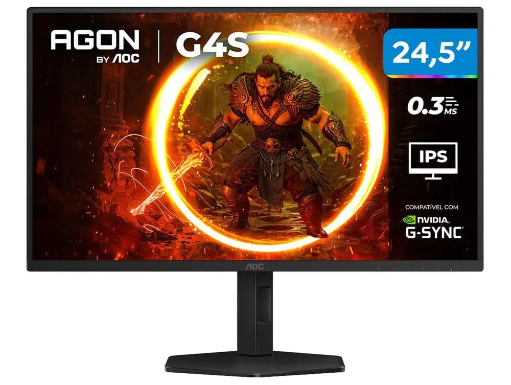 Aoc Gaming 25G4S/P 24.5" Full Hd 310Hz 0.3Ms HDMI 25G4S/P/57 - Bivolt Gaming Monitor