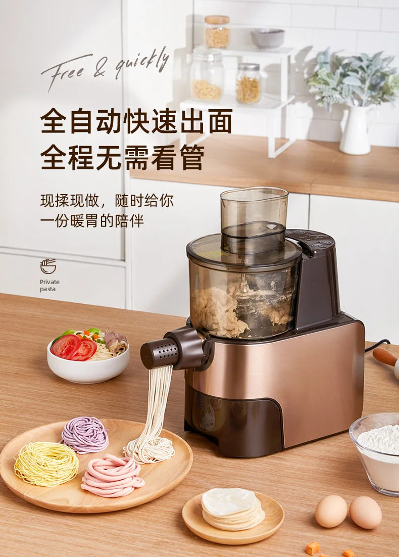 Household kitchens new automatic small  pasta machine intelligent pasta press electric beating and pasta machine