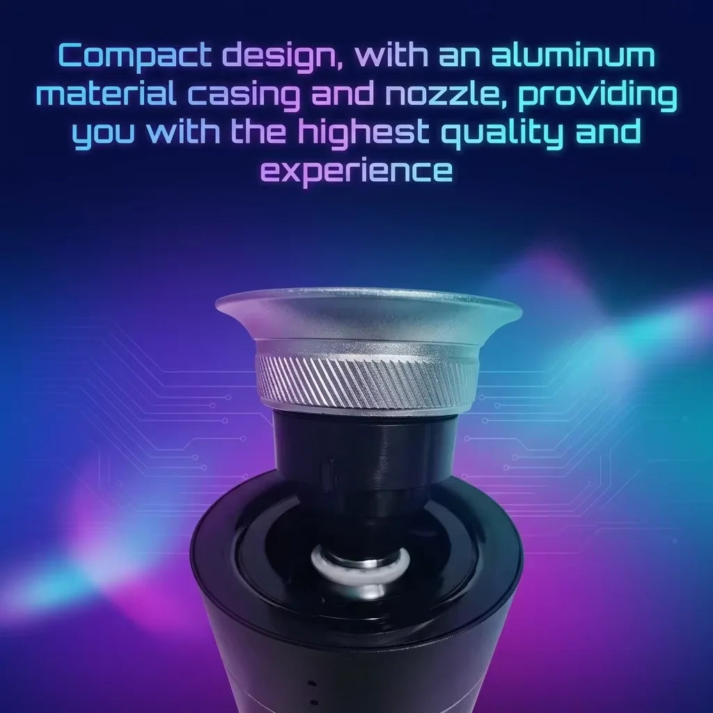 Luxury 10ML Battery Powered Plastic Car Aroma Diffuser Electric Waterless Essential Oil Diffuser Machine for Car Gift