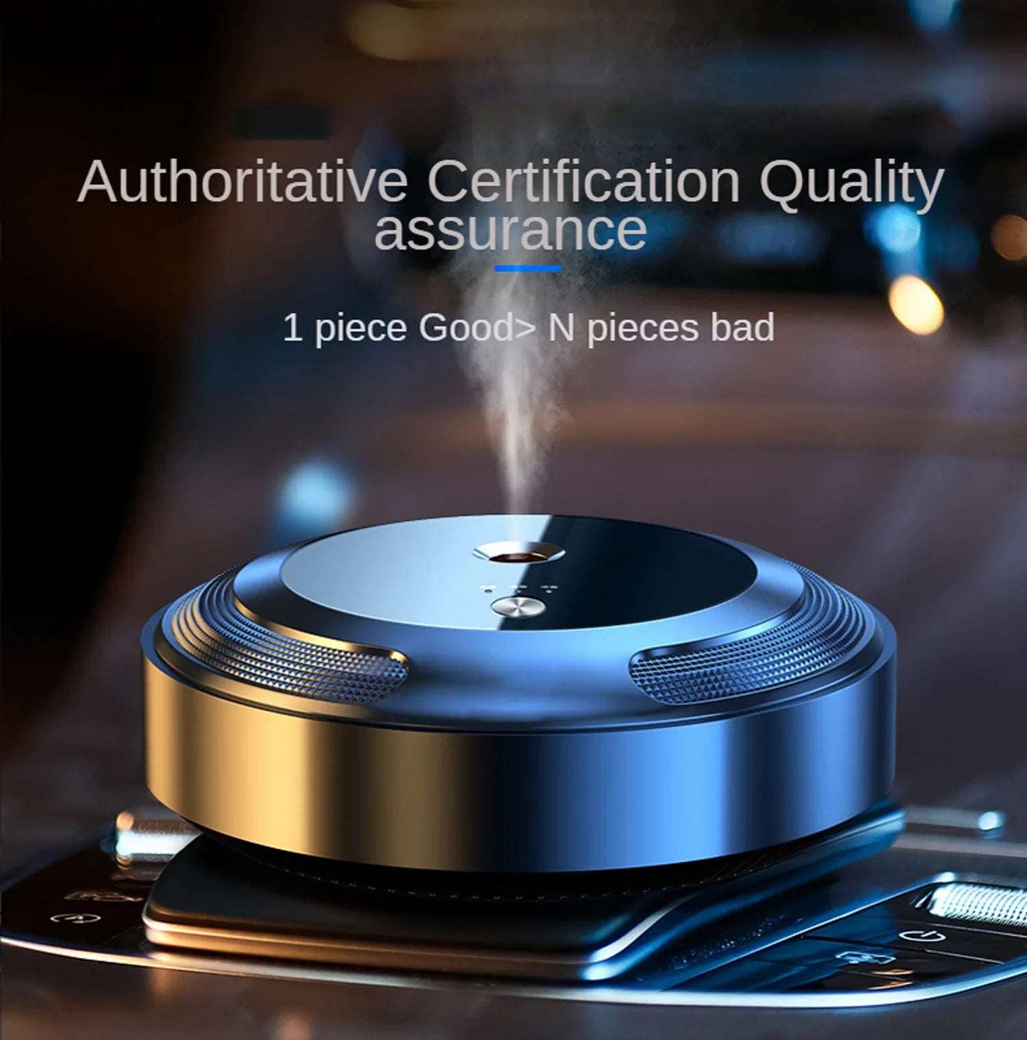 Car Air Freshener Air Purifier Smart Aroma Diffuser for Vehicle Essential Oils Diffuser Office Room Car Smell Distributor