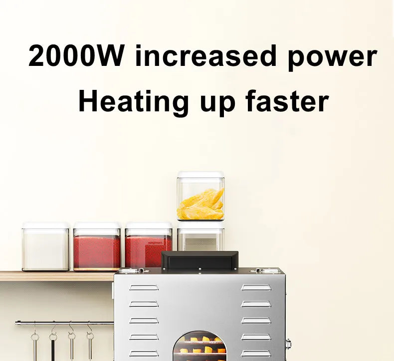 20-Layer Dryer Fruit Machine Dehydration Machine Household Commercial Dried Fruit Machine Vegetables And Pet Snacks Dryer Home