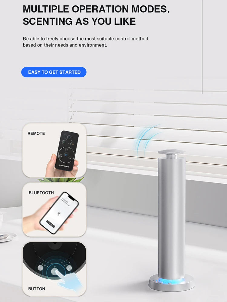 NAMASTE 200m³ Smart Electric Smell Distributor Office Fragrance Diffuser Battery Aromatherapy Machine Home Aroma Diffuser