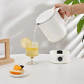 Foldable Electric Kettle Travel-Friendly Electric Kettle with Detachable Base Portable Water Boiler Compact for Travelers