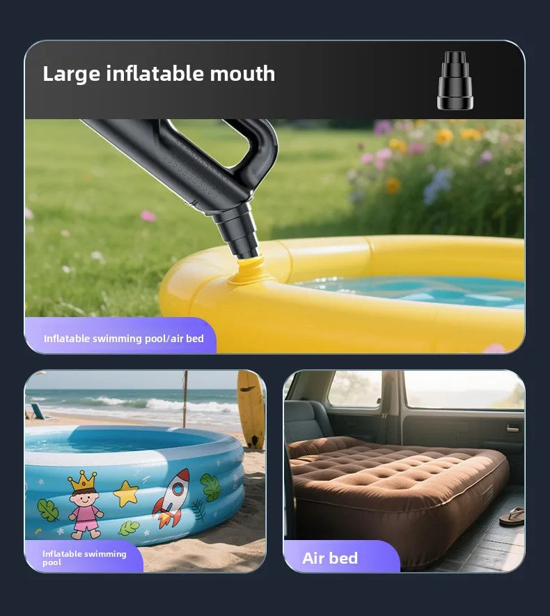 Household/Car Portable 17000pa Large Suction Vacuum Cleaner, High-Power Convenient Handheld Car Vacuum Cleaner
