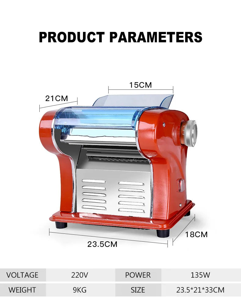 Household Electric Noodles Maker Machine Pasta Machine Dumpling Dough Mixer Rolling Machine M��quina Para Hacer Pasta
