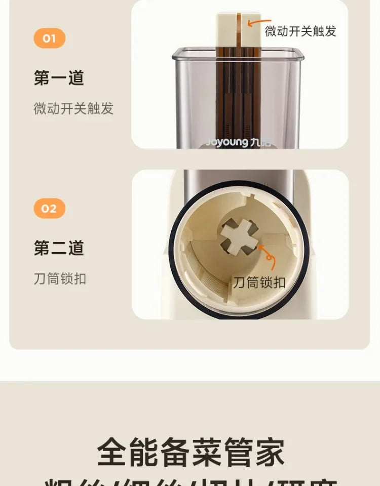 Electric Vegetable Cutter Multi-Function Grater Slicer High-Quality Kitchen Tool for Household Use Home Appliance