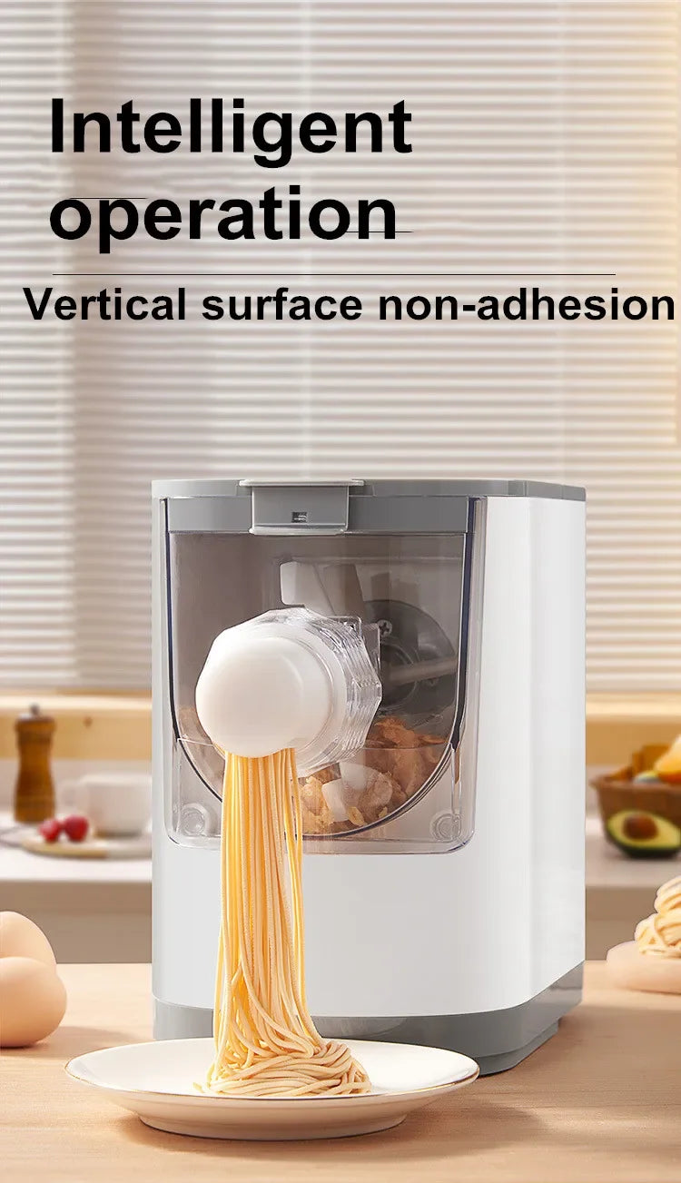 Automatic Pasta Maker Household Pasta Noodle Maker Dumpling Intelligent Noodle Making Machine Electric Dough Mixer 13 Molds