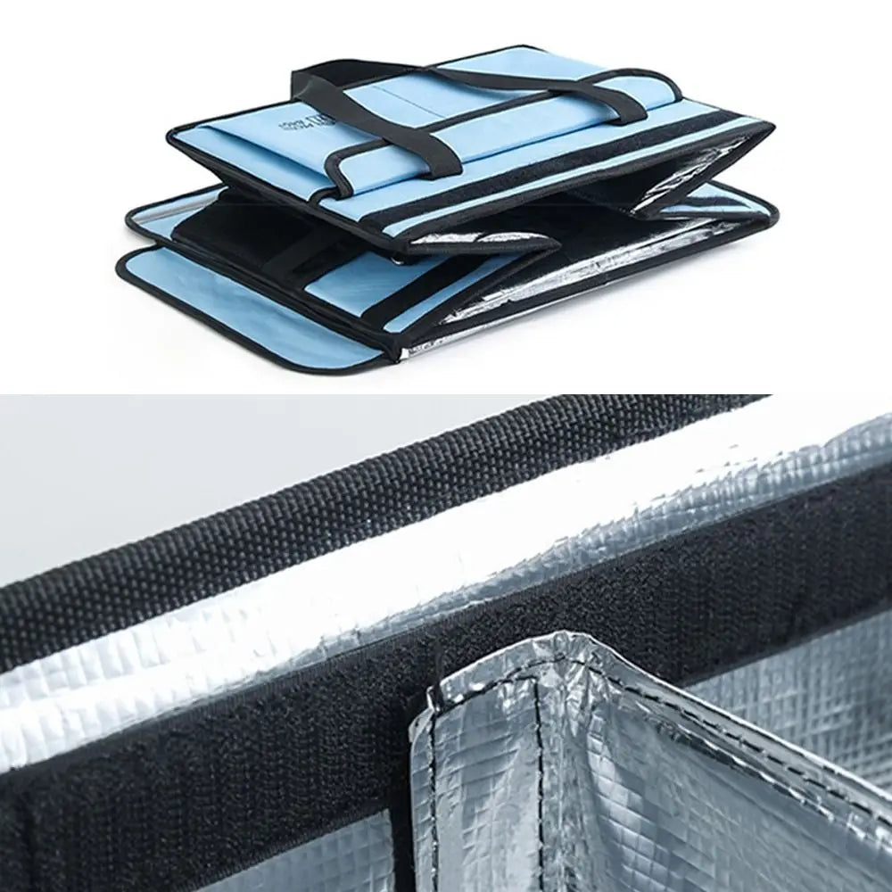 Portable Large Capacity Thermal Insulation Bag Thicken Fruit Container Food Delivery Bag Cooler Storage Bag Outdoor Camping